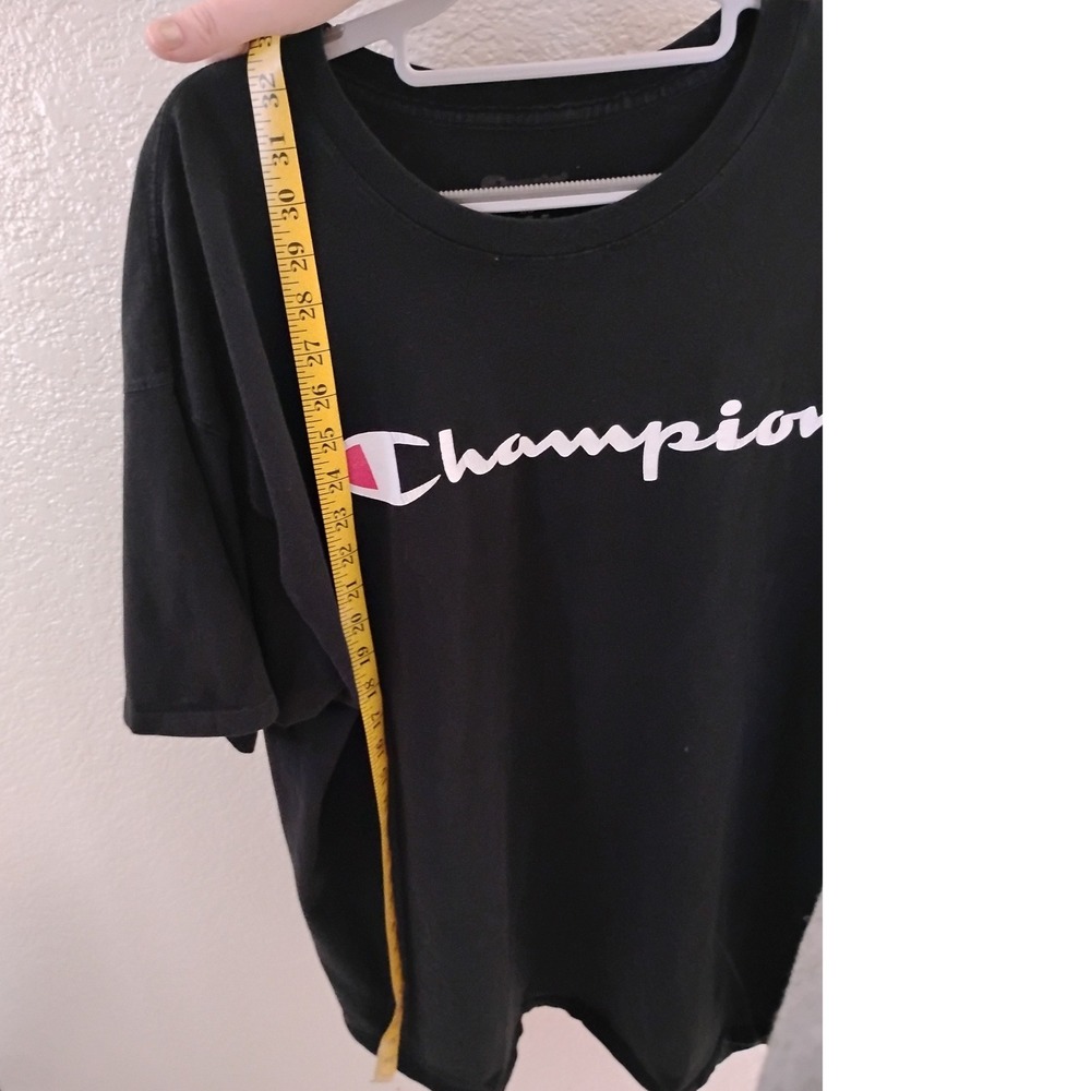 Champion Logo T-Shirt 2XL Streetwear Athleisure Sportswear GraphicT Authentic - Picture 4 of 7